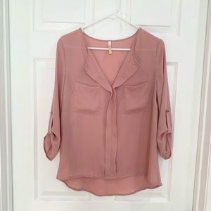 Spicewear Women’s pink blouse top